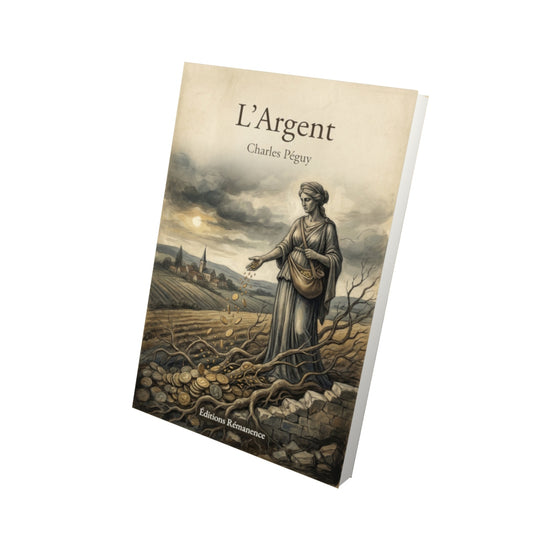 Livre L’Argent – Charles Péguy - Vue 3D - Editions Remanence