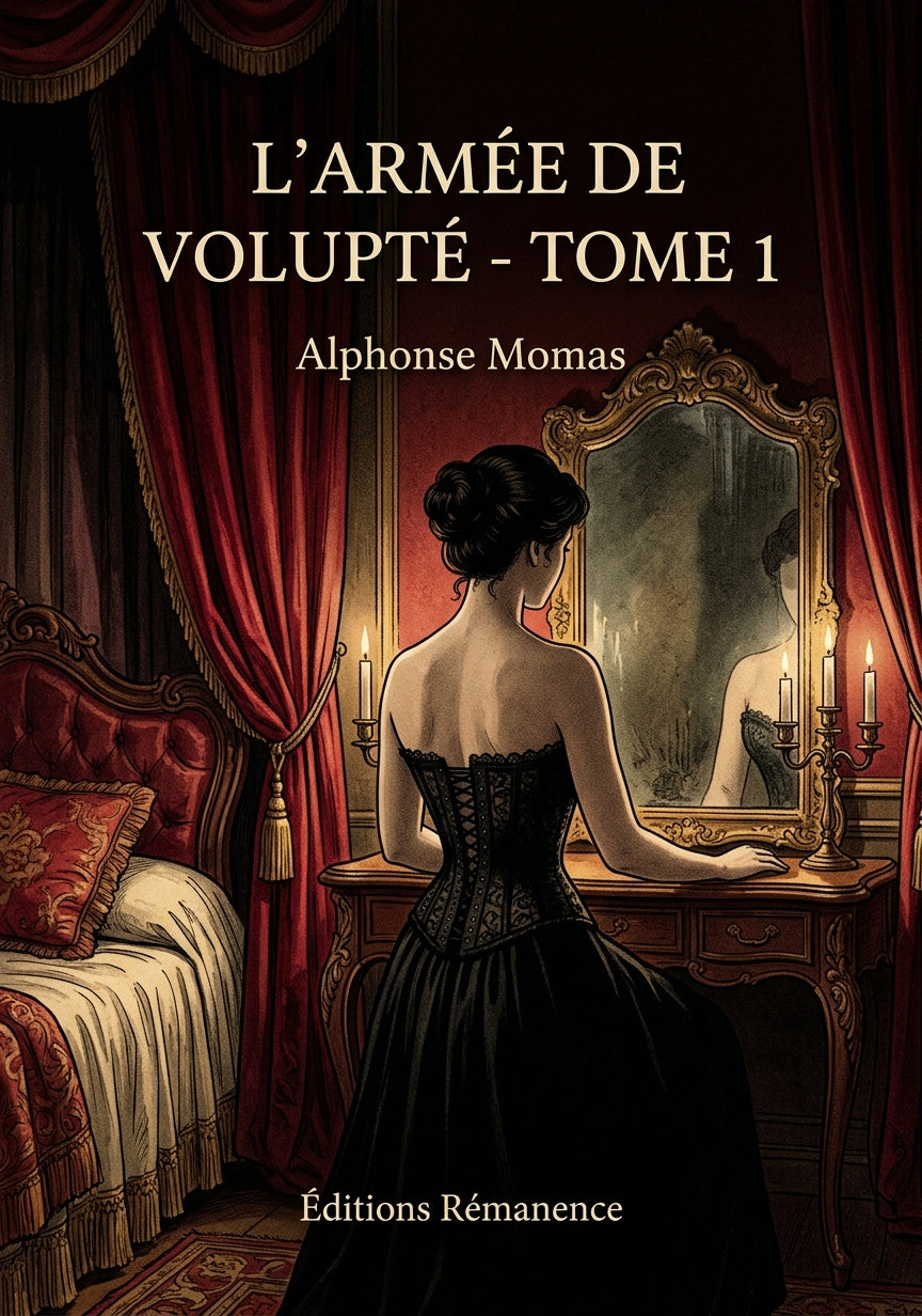 Livre L’Armée de volupté - Tome 1 par Alphonse Momas - Couverture - Editions Remanence