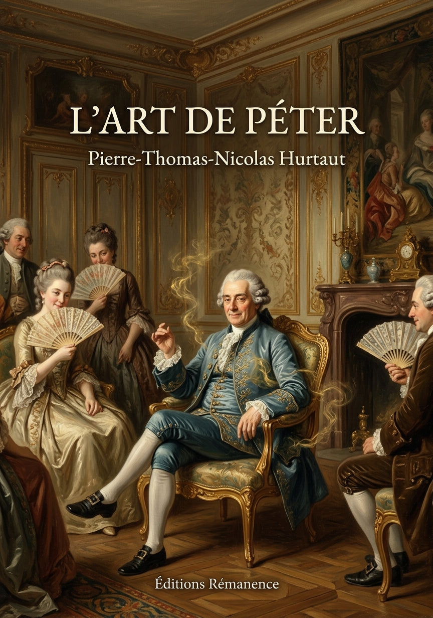 Livre L’Art de péter par Pierre-Thomas-Nicolas Hurtaut - Couverture - Editions Remanence
