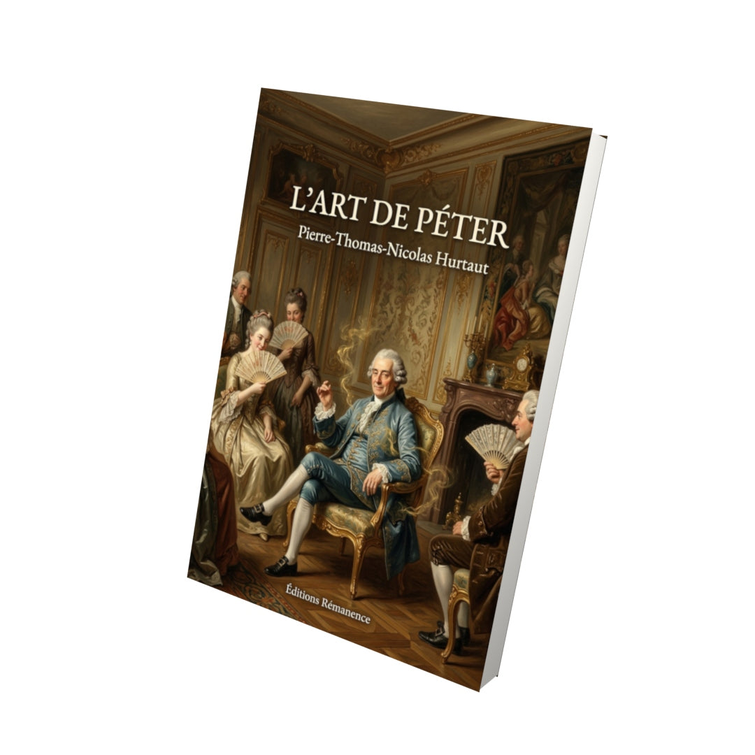 Livre L’Art de péter par Pierre-Thomas-Nicolas Hurtaut - Vue 3D - Editions Remanence