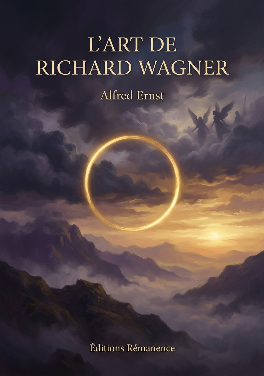 Livre L’Art de Richard Wagner par Alfred Ernst - Couverture - Editions Remanence