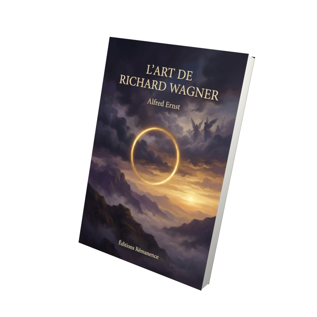 Livre L’Art de Richard Wagner par Alfred Ernst - Vue 3D - Editions Remanence