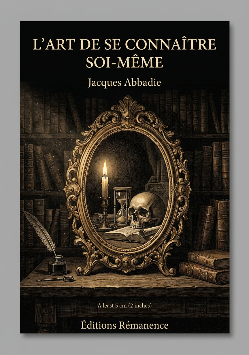Livre L’Art de se connaître soi-même par Jacques Abbadie - Couverture - Editions Remanence