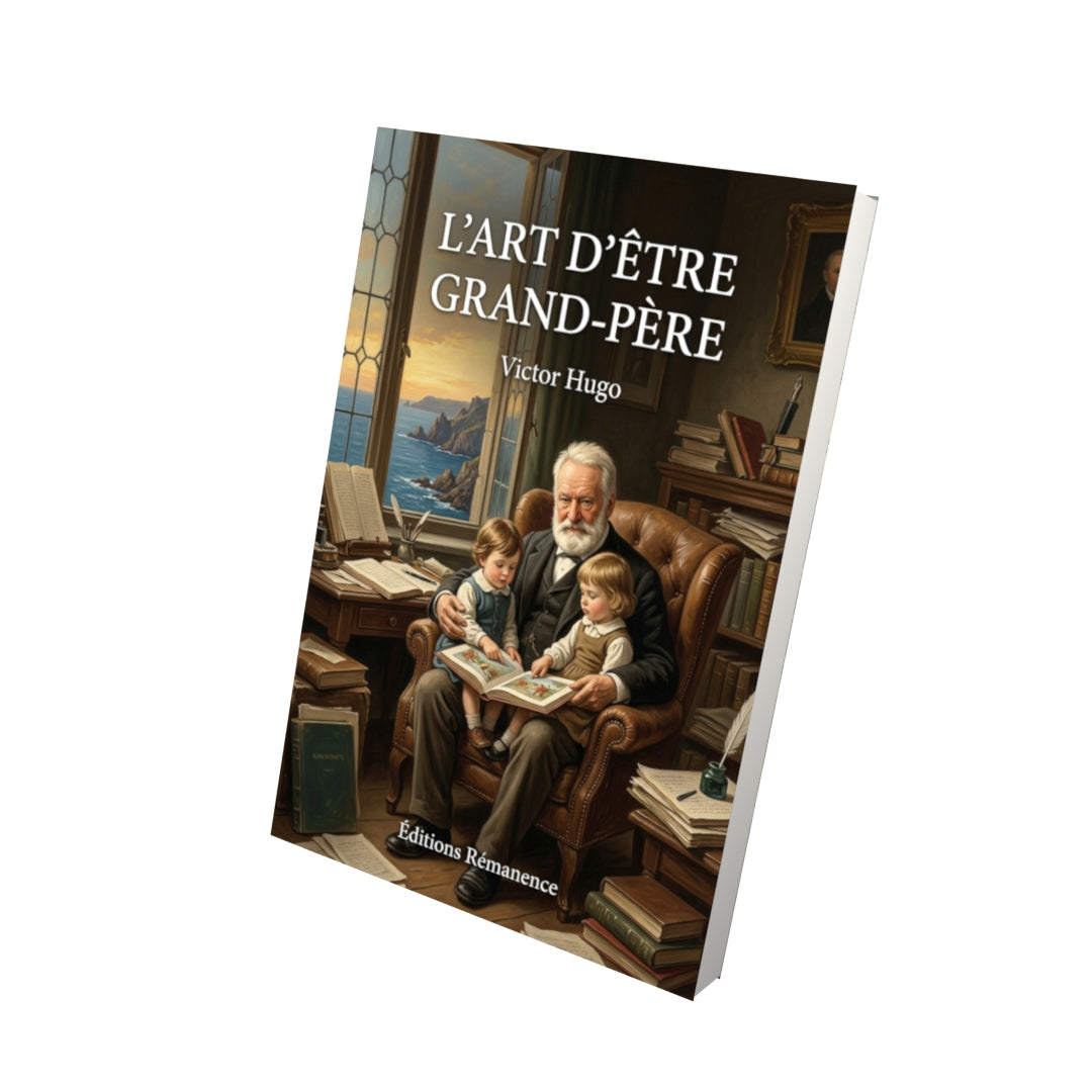 Livre L’Art d’être grand-père par Victor Hugo - Vue 3D - Editions Remanence