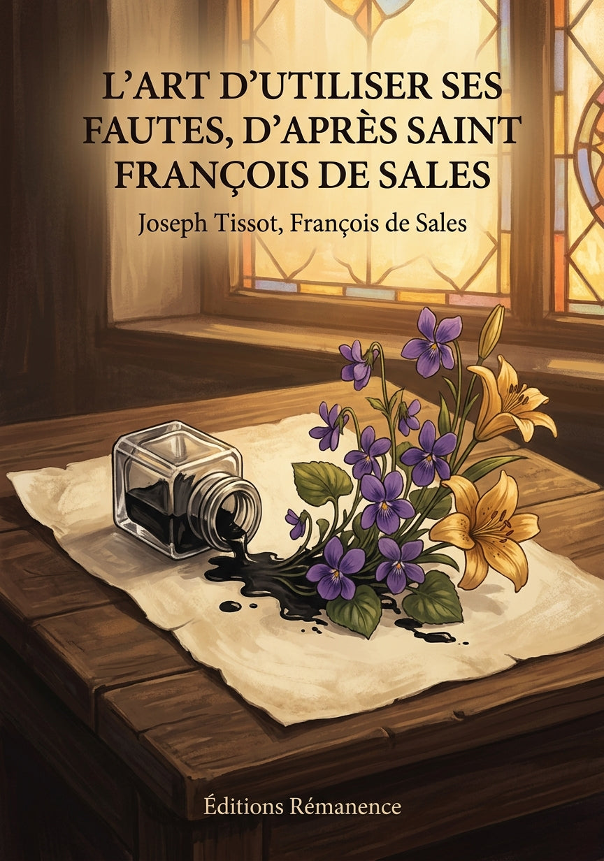 Livre L’Art d’utiliser ses fautes, d’après Saint François de Sales par Joseph Tissot, François de Sales - Couverture - Editions Remanence