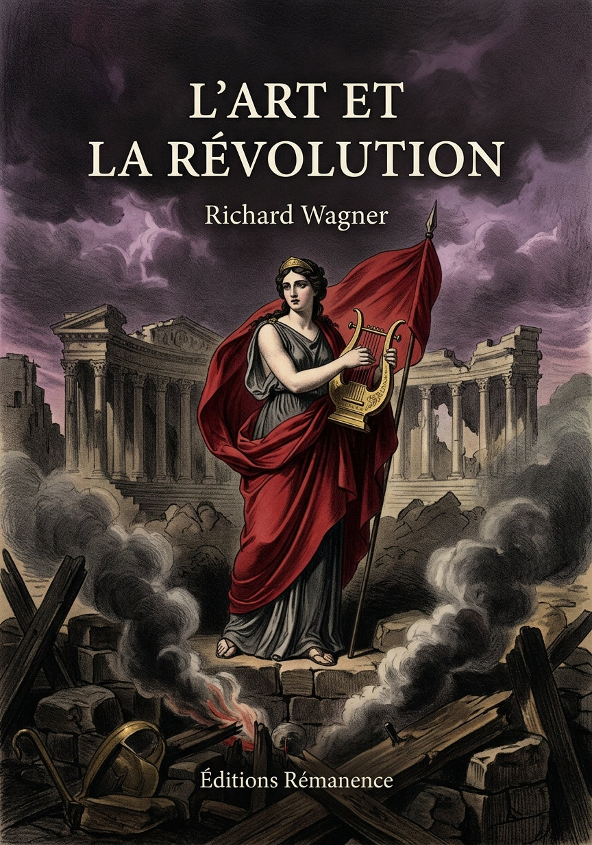 Livre L’Art et la Révolution par Richard Wagner - Couverture - Editions Remanence