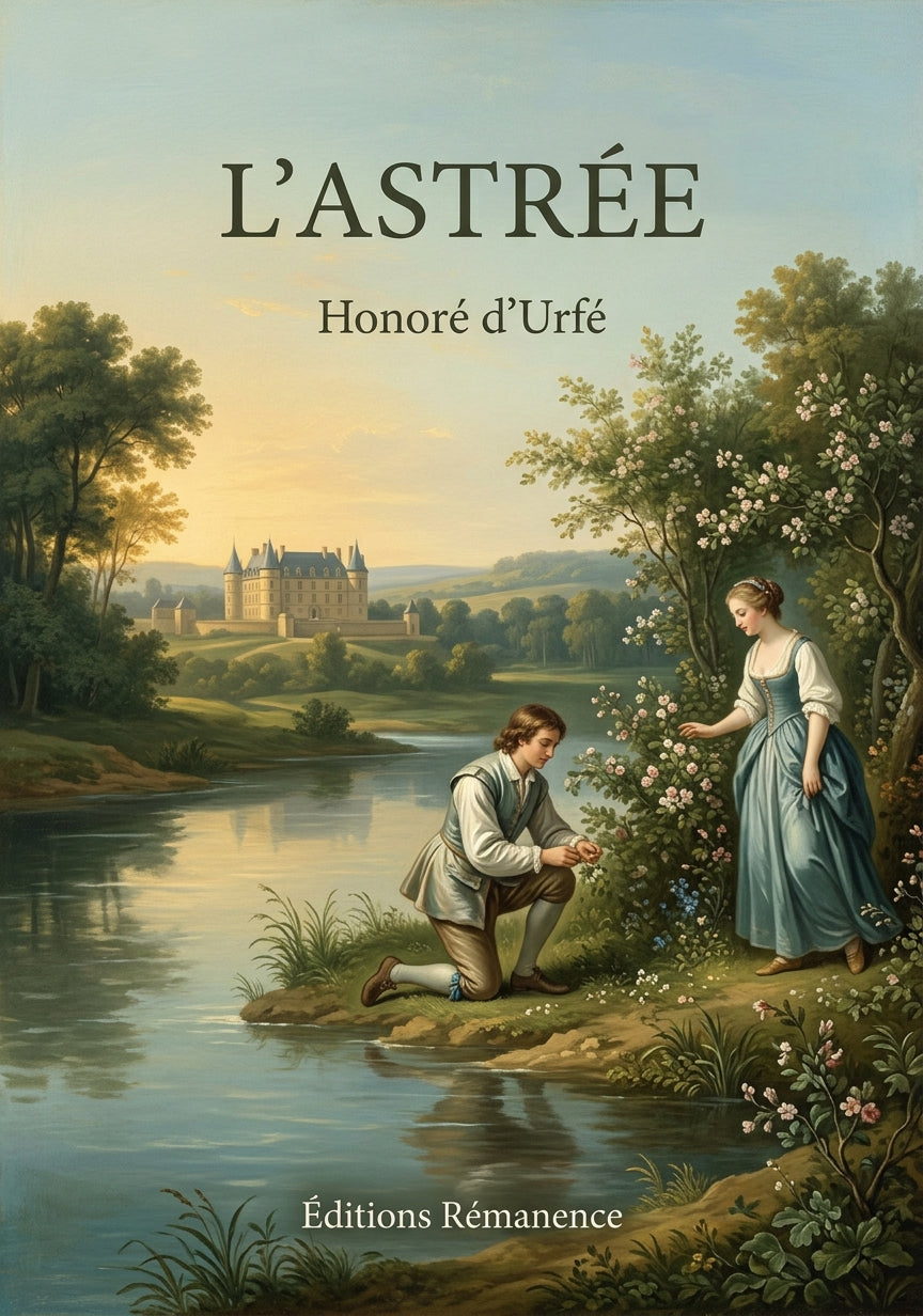 Livre L’Astrée par Honoré d’Urfé - Couverture - Editions Remanence