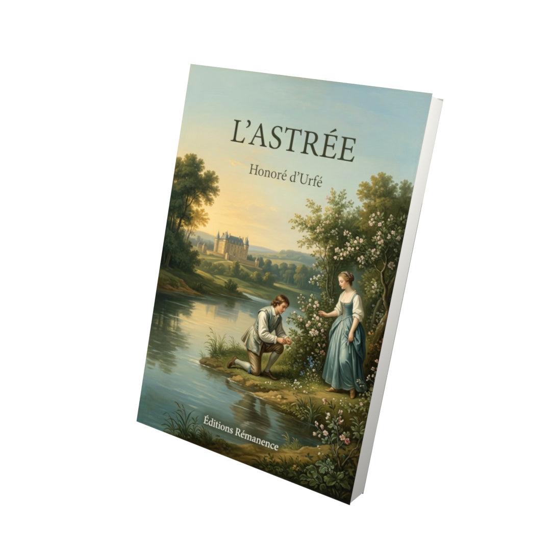 Livre L’Astrée par Honoré d’Urfé - Vue 3D - Editions Remanence