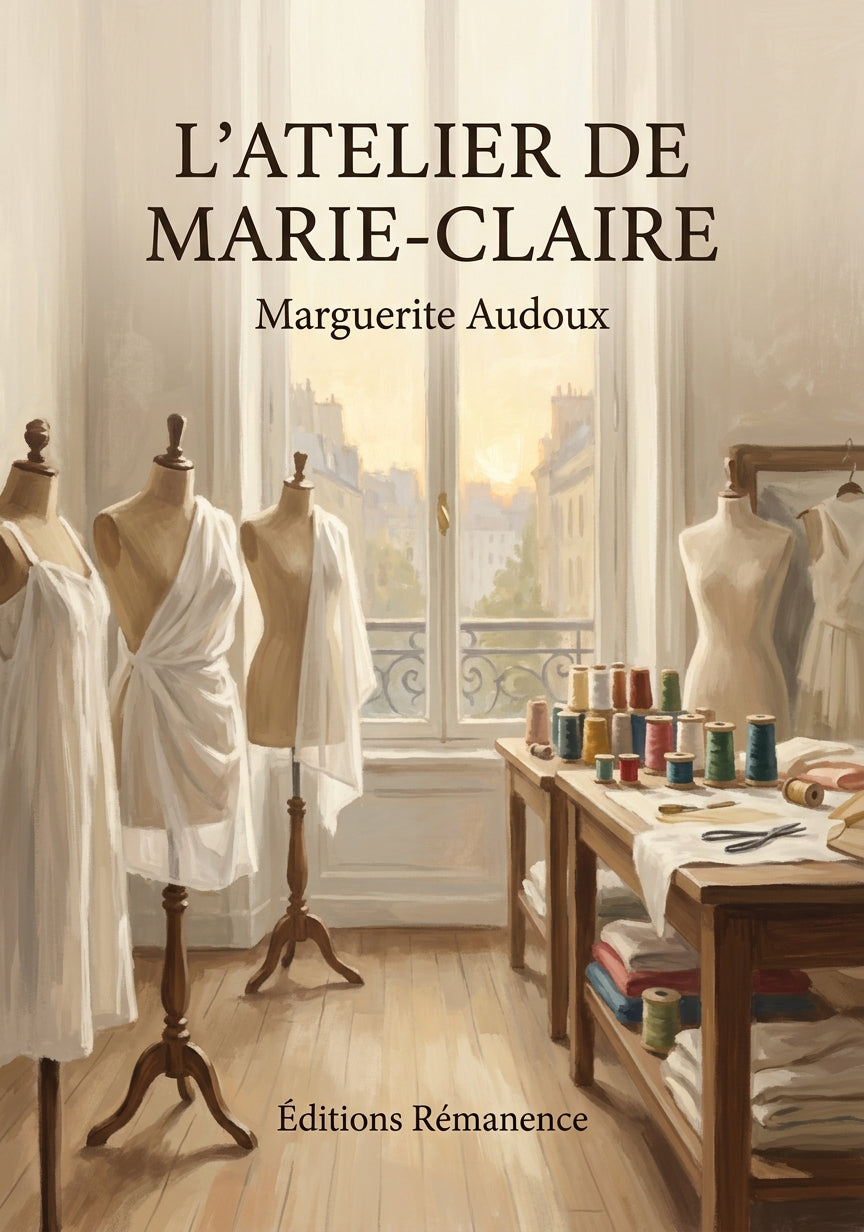 Livre L’Atelier de Marie-Claire par Marguerite Audoux - Couverture - Editions Remanence