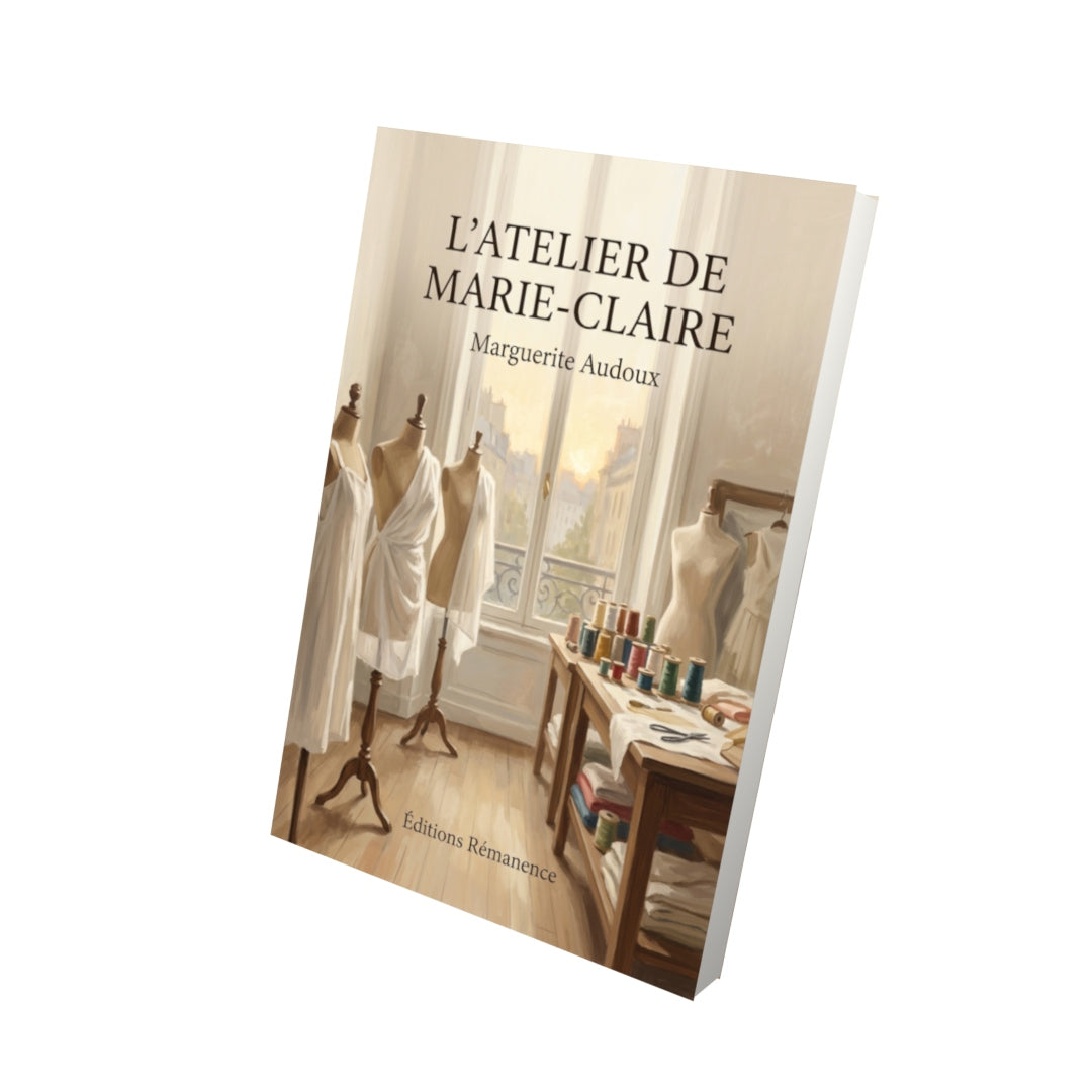 Livre L’Atelier de Marie-Claire par Marguerite Audoux - Vue 3D - Editions Remanence