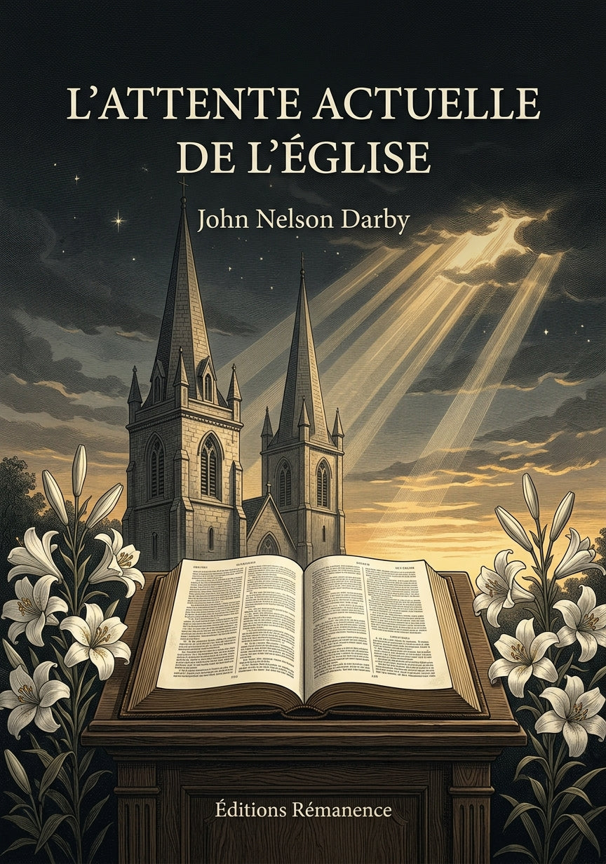 Livre L’Attente actuelle de l’Église par John Nelson Darby - Couverture - Editions Remanence