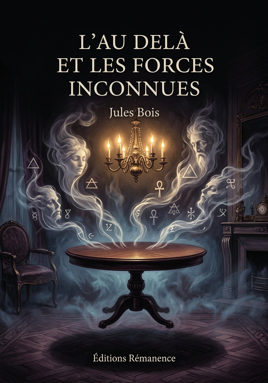 Livre L’Au delà et les forces inconnues par Jules Bois - Couverture - Editions Remanence