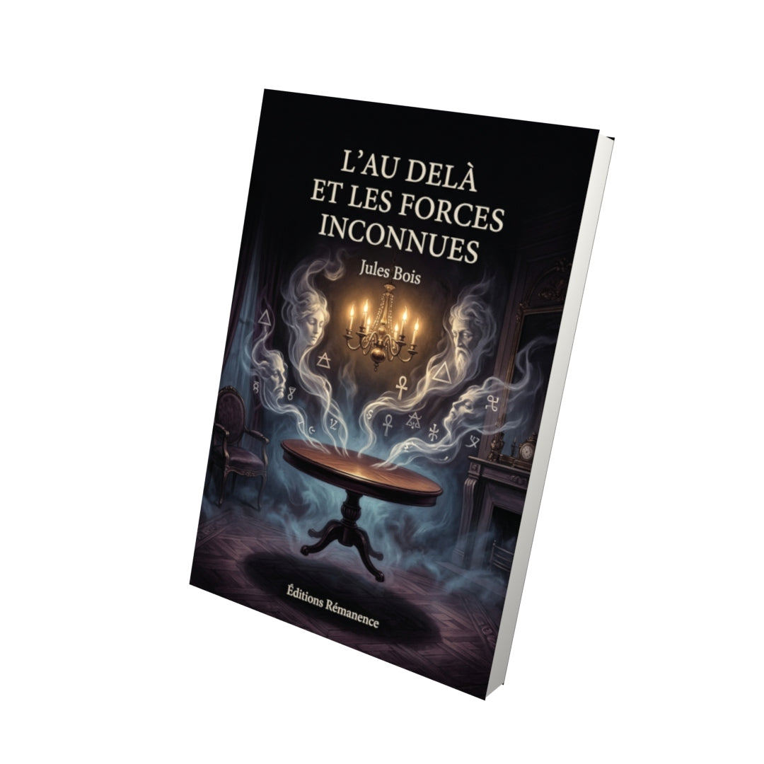 Livre L’Au delà et les forces inconnues par Jules Bois - Vue 3D - Editions Remanence