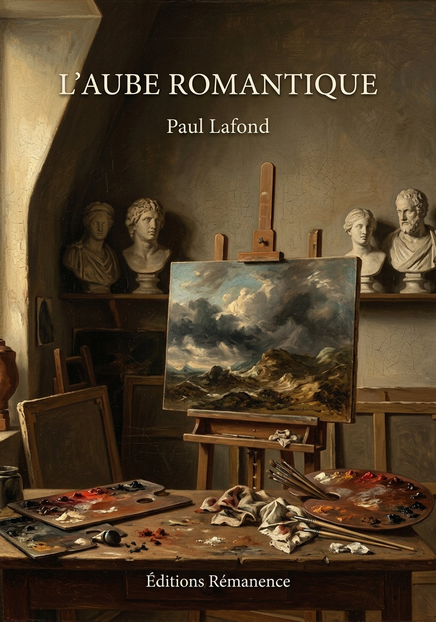 Livre L’Aube romantique par Paul Lafond - Couverture - Editions Remanence