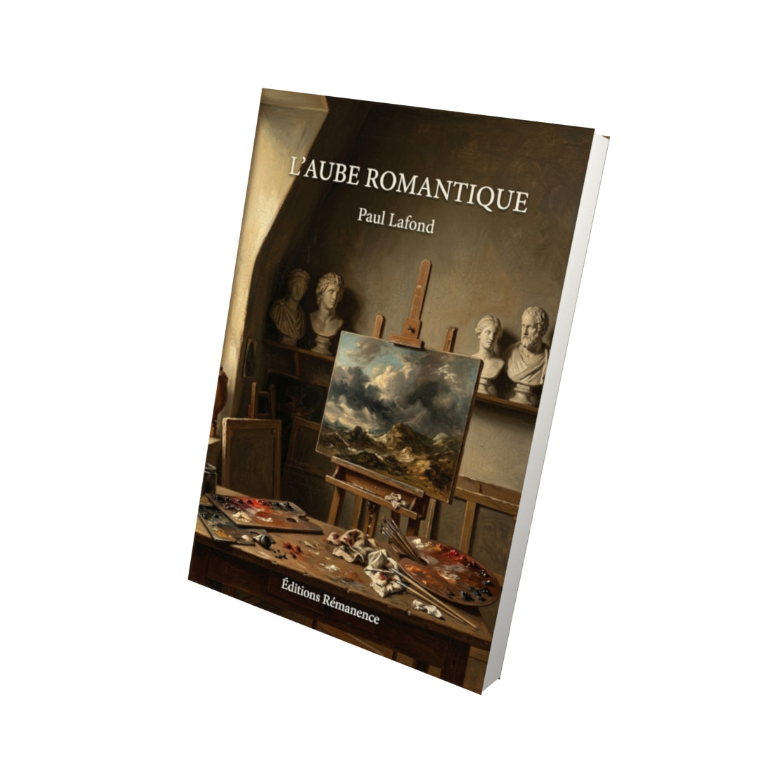 Livre L’Aube romantique par Paul Lafond - Vue 3D - Editions Remanence