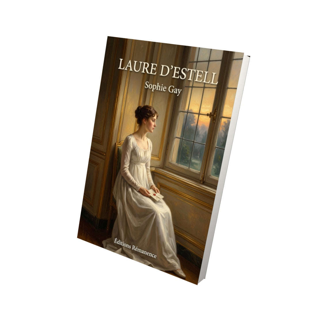 Livre Laure d’Estell par Sophie Gay - Vue 3D - Editions Remanence