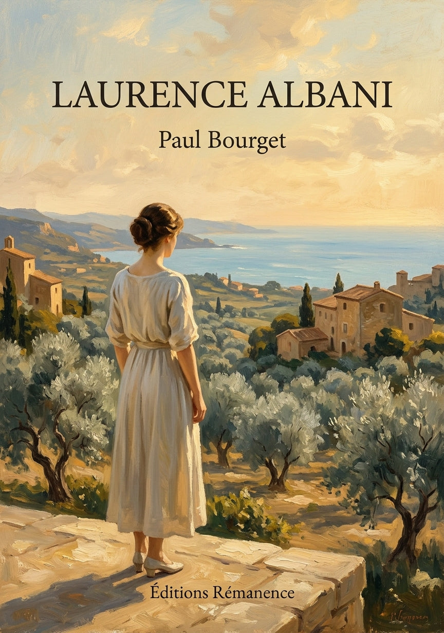 Livre Laurence Albani par Paul Bourget - Couverture - Editions Remanence