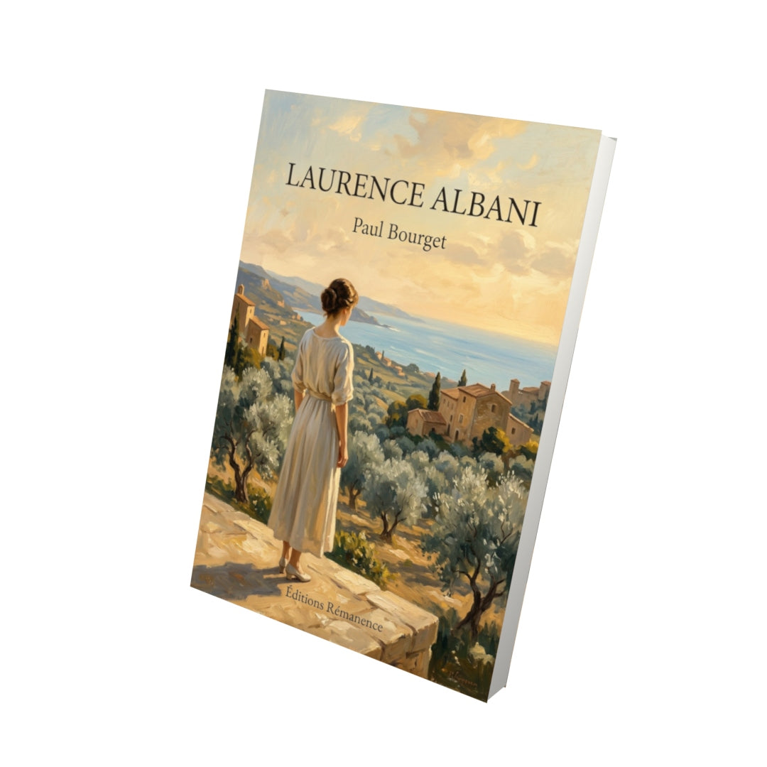 Livre Laurence Albani par Paul Bourget - Vue 3D - Editions Remanence
