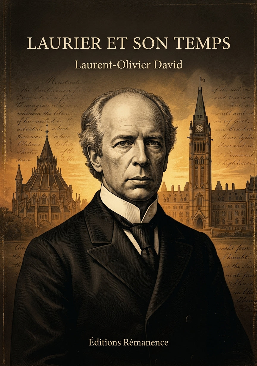 Livre Laurier et son temps par Laurent-Olivier David - Couverture - Editions Remanence