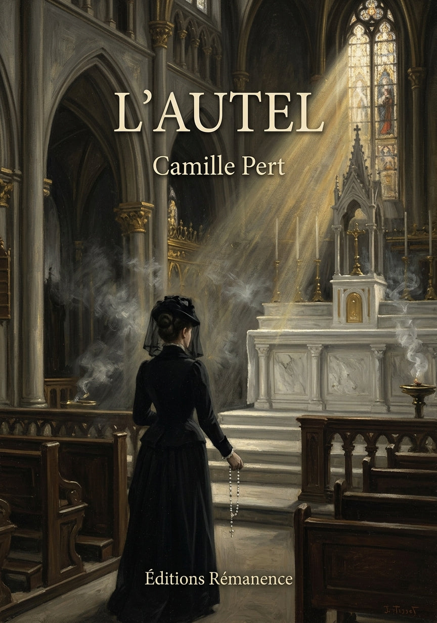 Livre L’Autel par Camille Pert - Couverture - Editions Remanence