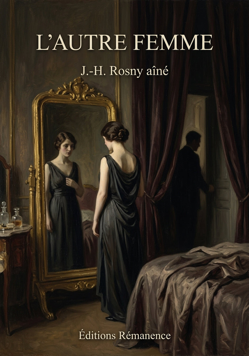 Livre L’Autre Femme par J.-H. Rosny aîné - Couverture - Editions Remanence