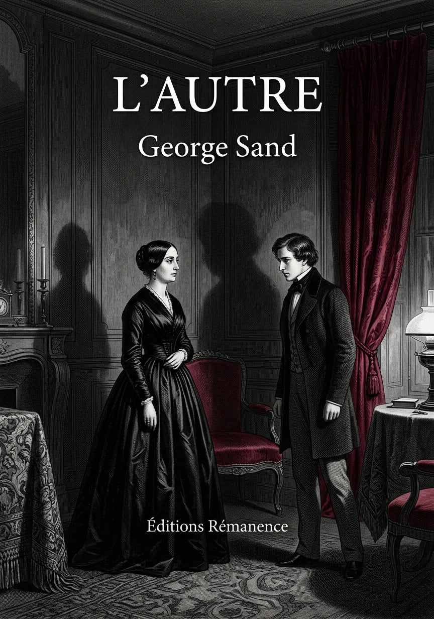 Livre L’Autre par George Sand - Couverture - Editions Remanence