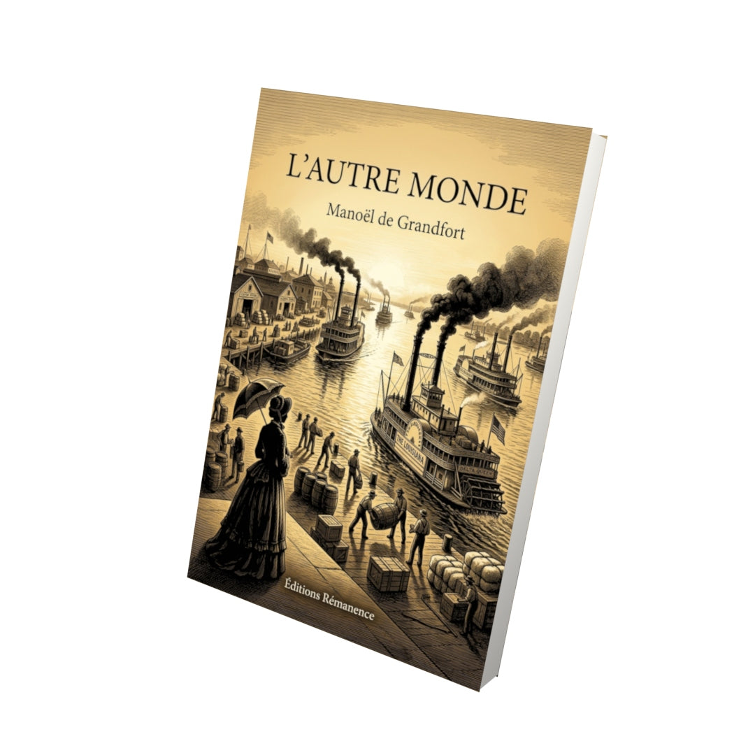 Livre L’Autre monde par Manoël de Grandfort - Vue 3D - Editions Remanence