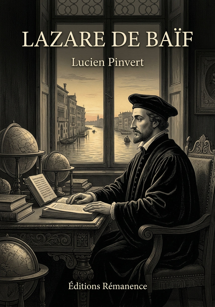 Livre Lazare de Baïf par Lucien Pinvert - Couverture - Editions Remanence