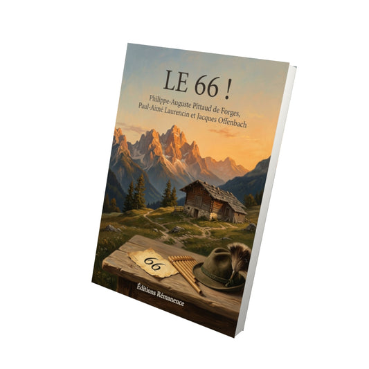 Livre Le 66 ! par Philippe-Auguste Pittaud de Forges, Paul-Aimé Laurencin et Jacques Offenbach - Vue 3D - Editions Remanence