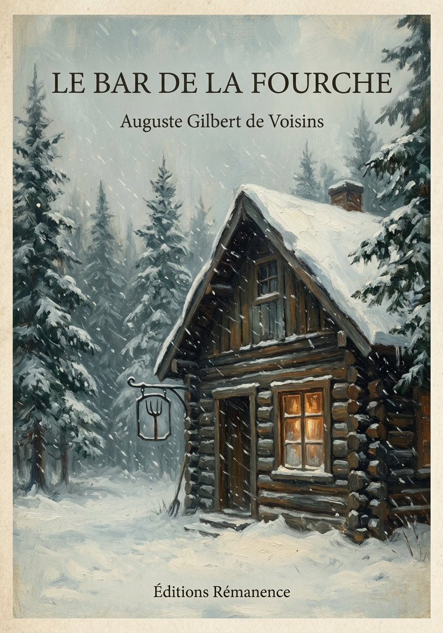 Le Bar de la Fourche - Auguste Gilbert de Voisins (Couverture)