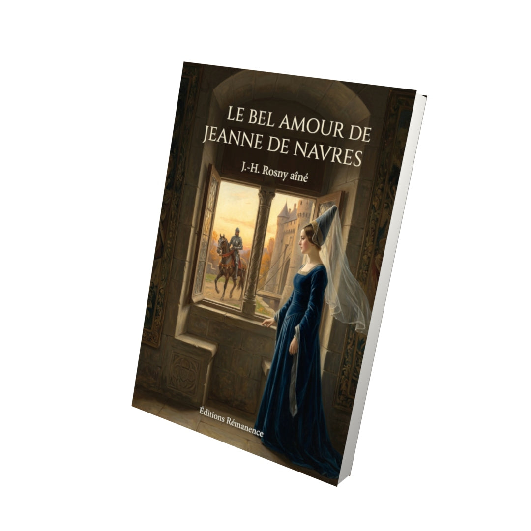 Livre Le Bel Amour de Jeanne de Navres par J.-H. Rosny aîné - Vue 3D - Editions Remanence