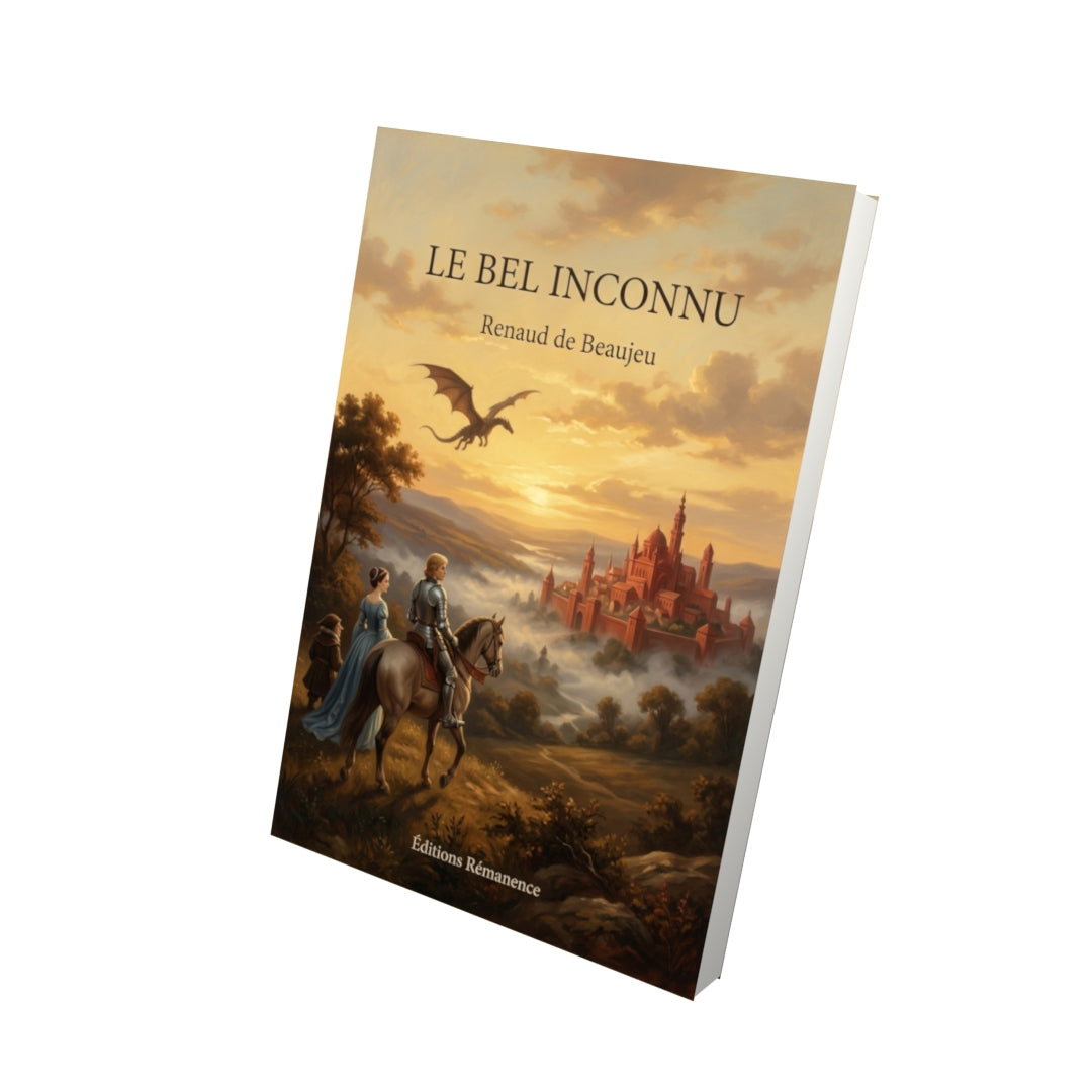 Livre Le Bel Inconnu par Renaud de Beaujeu - Vue 3D - Editions Remanence