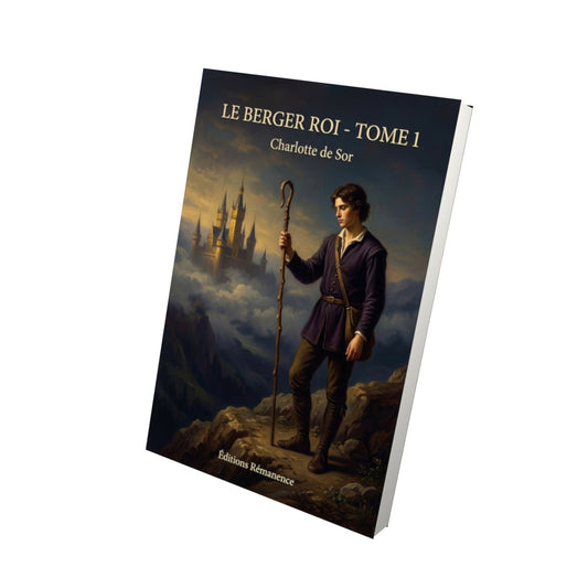 Livre Le Berger roi - Tome 1 par Charlotte de Sor - Vue 3D - Editions Remanence