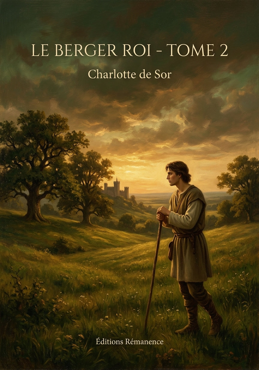 Livre Le Berger roi - Tome 2 par Charlotte de Sor - Couverture - Editions Remanence