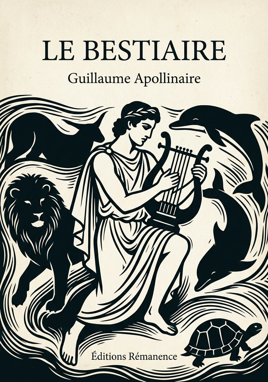 Le bestiaire - Guillaume Apollinaire (Couverture)