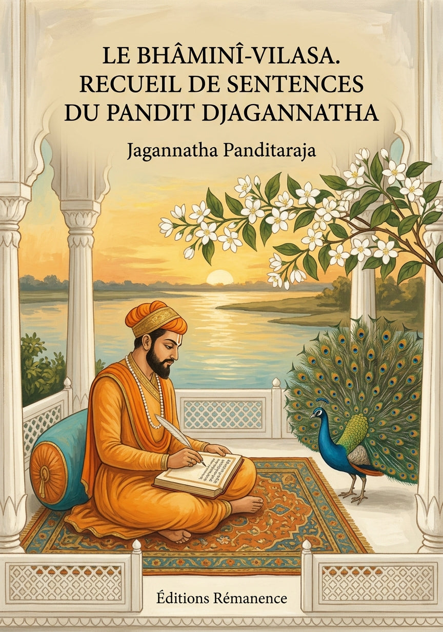 Livre Le Bhâminî-Vilasa. Recueil de sentences du Pandit Djagannatha par Jagannatha Panditaraja - Couverture - Editions Remanence