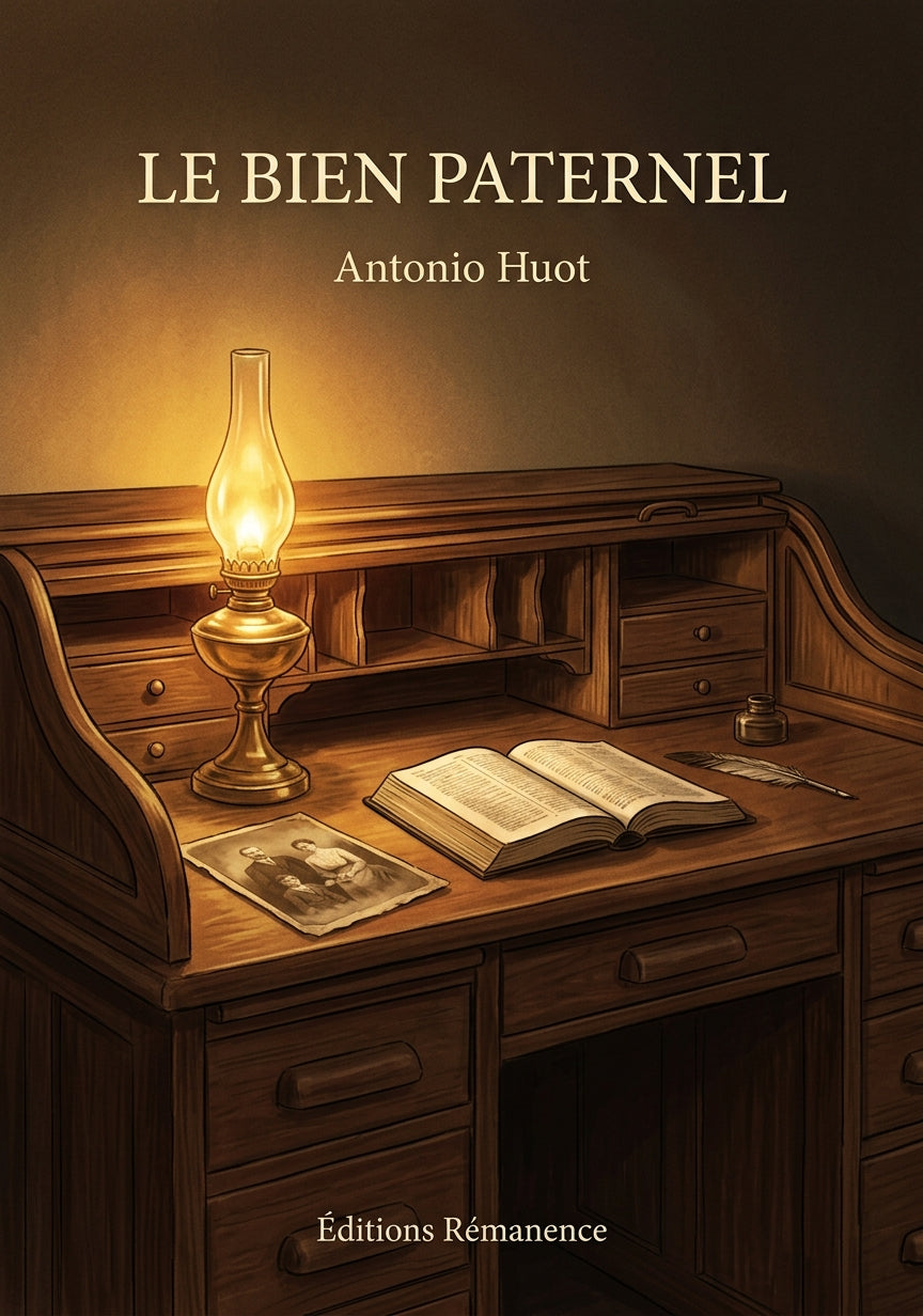 Livre Le bien paternel par Antonio Huot - Couverture - Editions Remanence