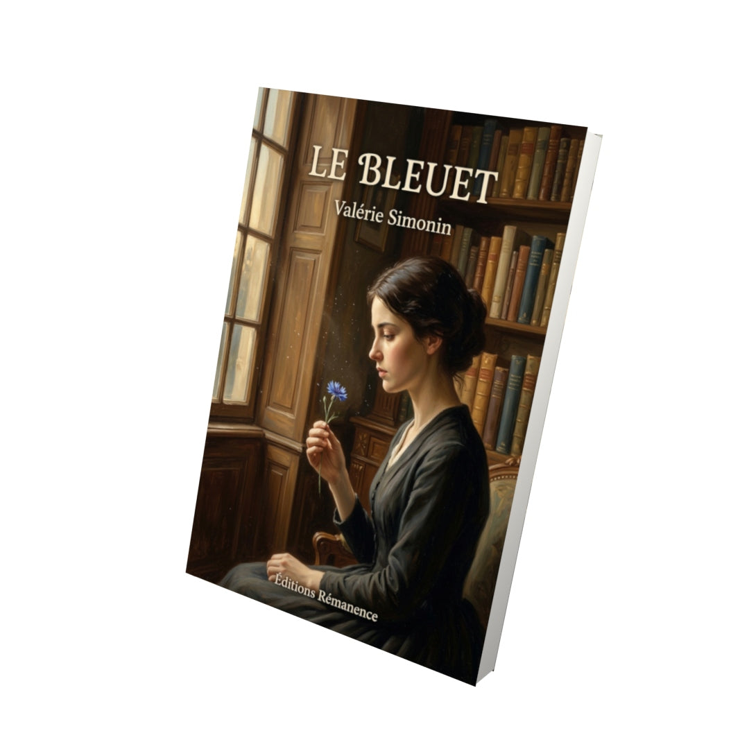 Livre Le Bleuet par Valérie Simonin - Vue 3D - Editions Remanence