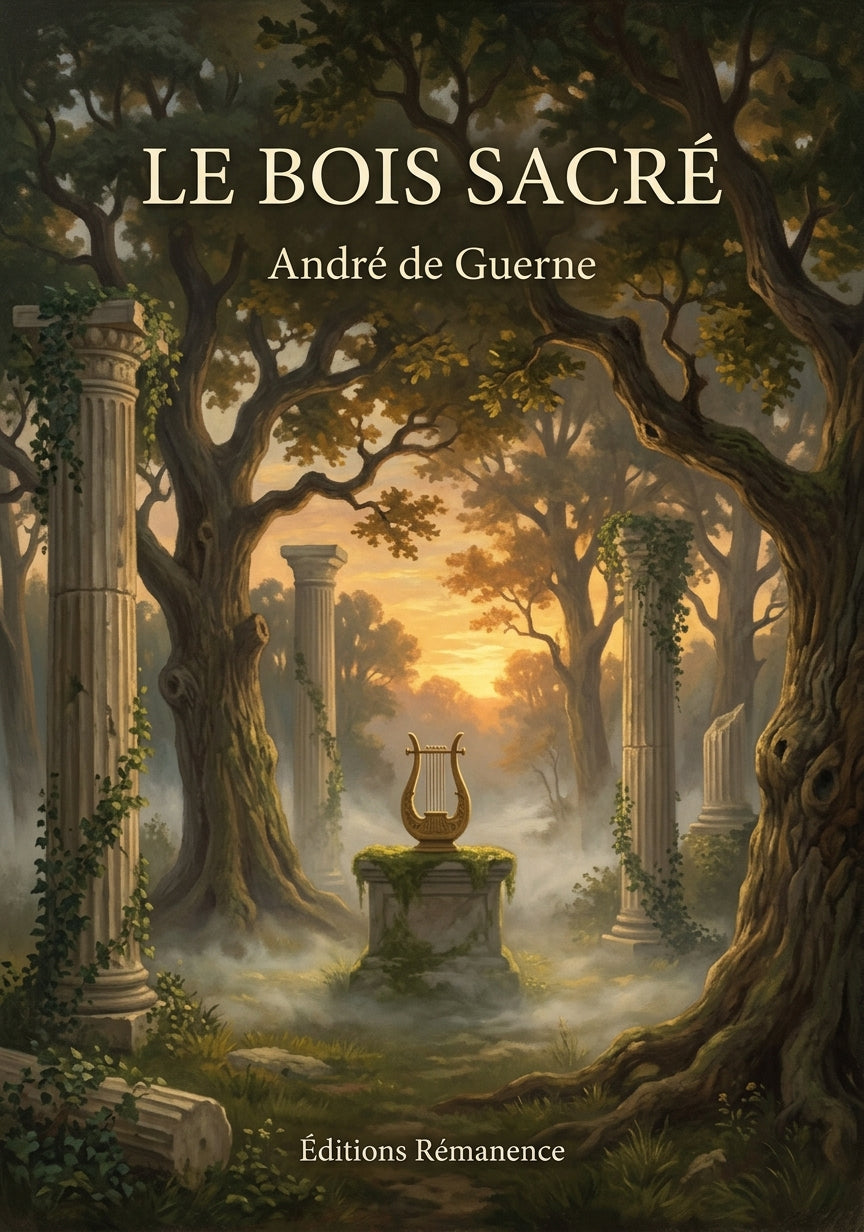 Livre Le Bois sacré par André de Guerne - Couverture - Editions Remanence