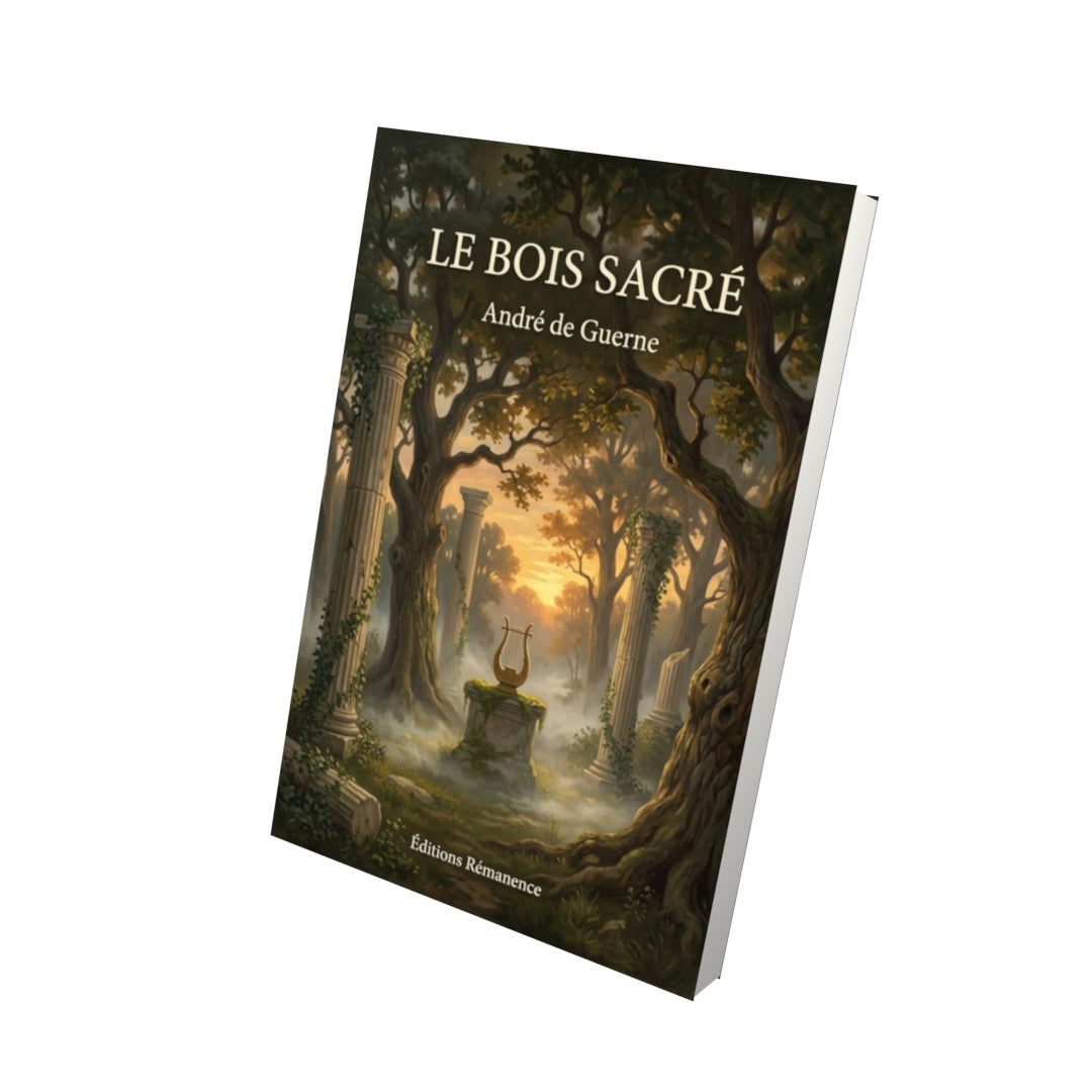 Livre Le Bois sacré par André de Guerne - Vue 3D - Editions Remanence