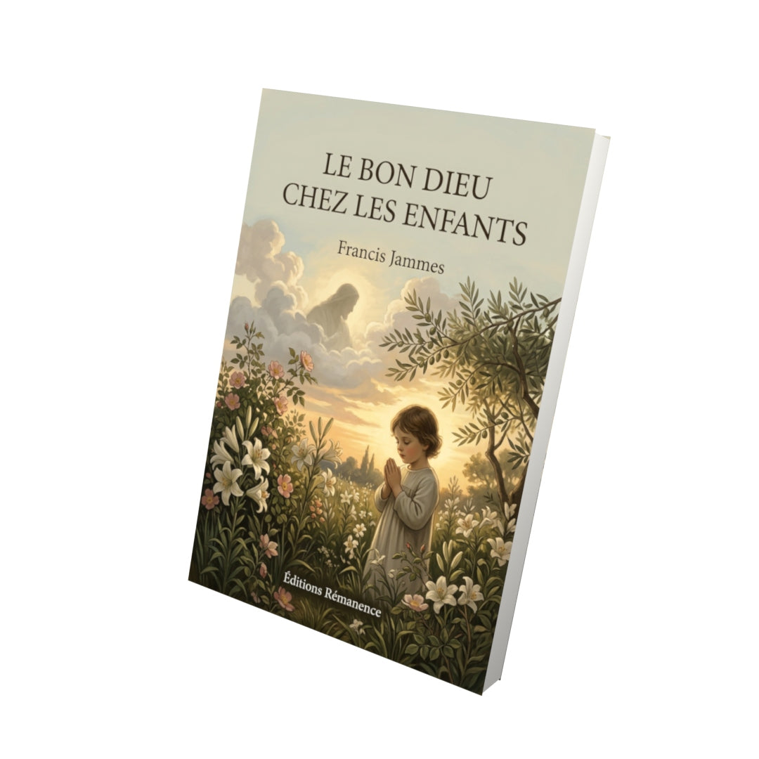 Livre Le Bon Dieu chez les enfants par Francis Jammes - Vue 3D - Editions Remanence