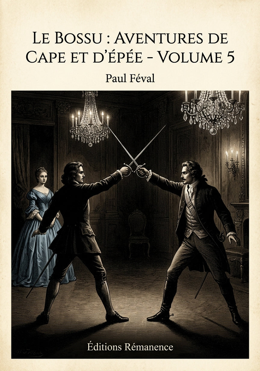 Le Bossu : Aventures de Cape et d'Épée - Volume 5 - Paul Féval (Couverture)