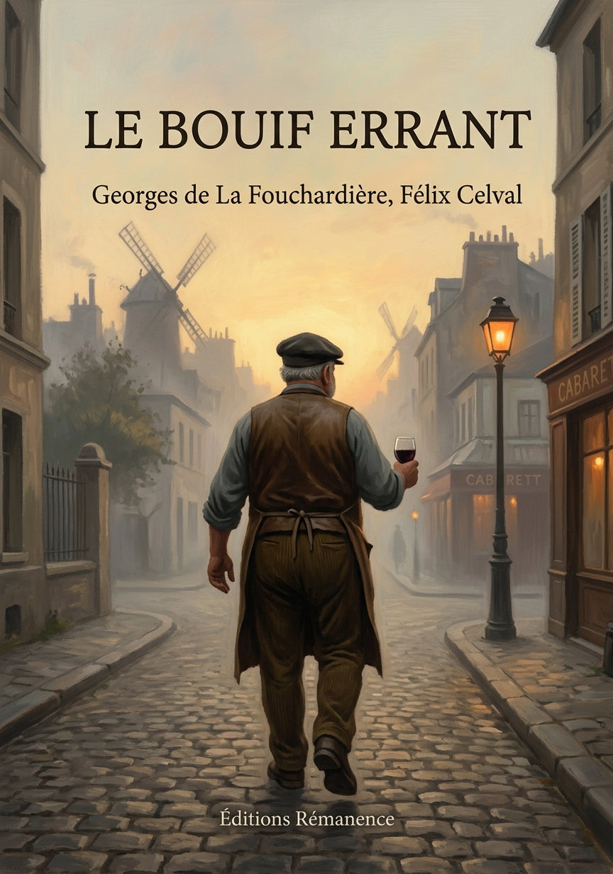 Livre Le Bouif errant par Georges de La Fouchardière, Félix Celval - Couverture - Editions Remanence
