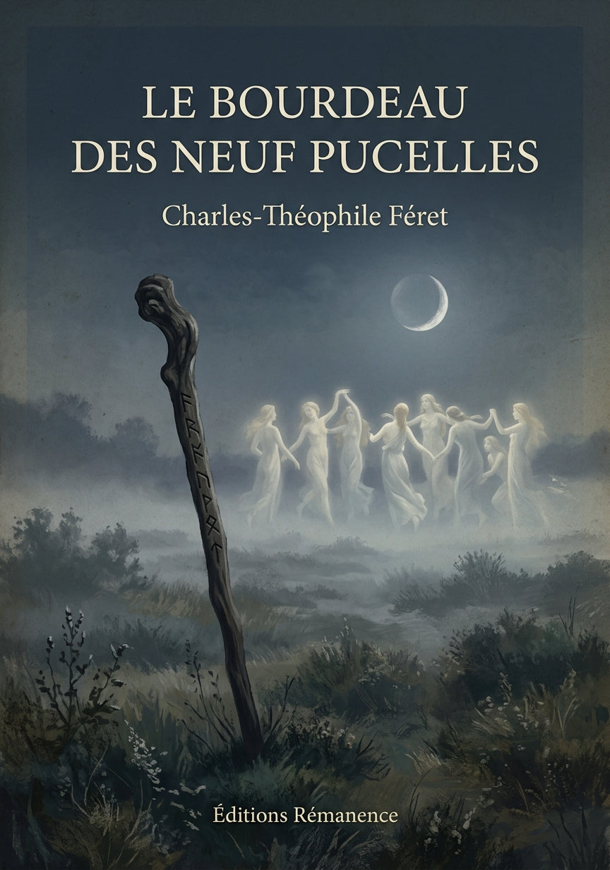 Le Bourdeau des neuf pucelles - Charles-Théophile Féret (Couverture)