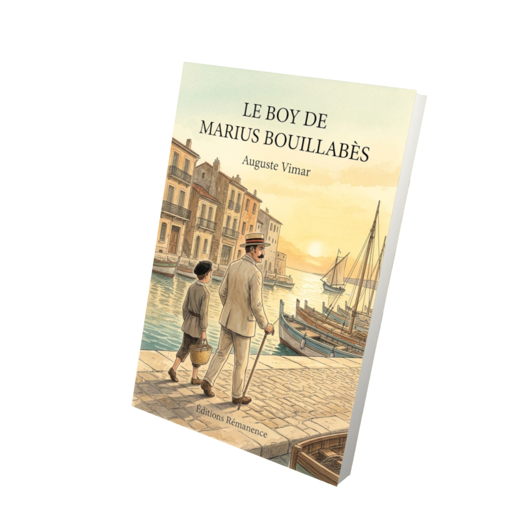 Livre Le Boy de Marius Bouillabès par Auguste Vimar - Vue 3D - Editions Remanence
