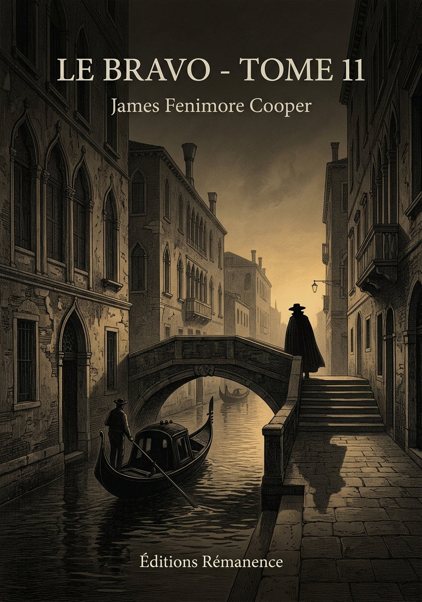 Livre Le Bravo - Tome 11 par James Fenimore Cooper - Couverture - Editions Remanence