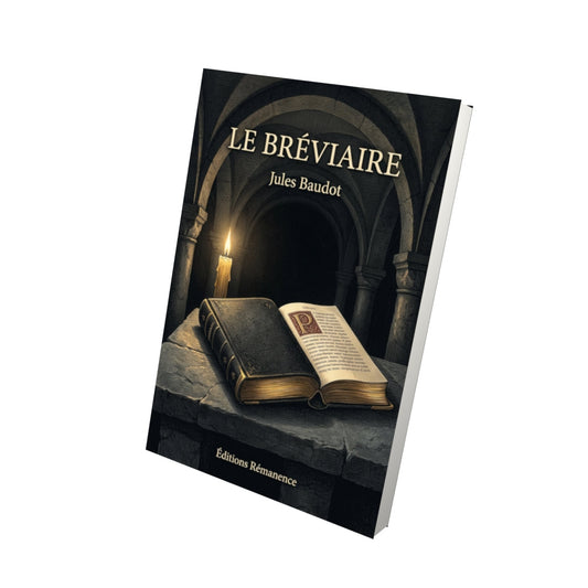 Livre Le bréviaire - Jules Baudot - Vue 3D - Editions Remanence