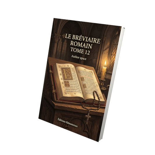 Livre Le Bréviaire romain Tome 12 - - Vue 3D - Editions Remanence