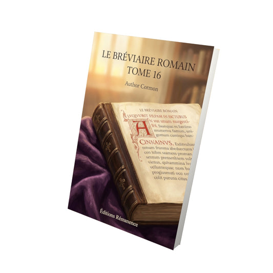 Livre Le Bréviaire romain Tome 16 - - Vue 3D - Editions Remanence
