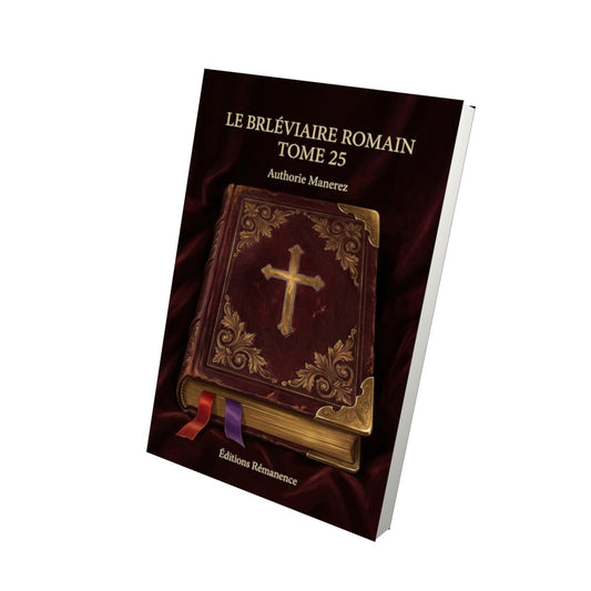 Livre Le Bréviaire romain Tome 25 - - Vue 3D - Editions Remanence